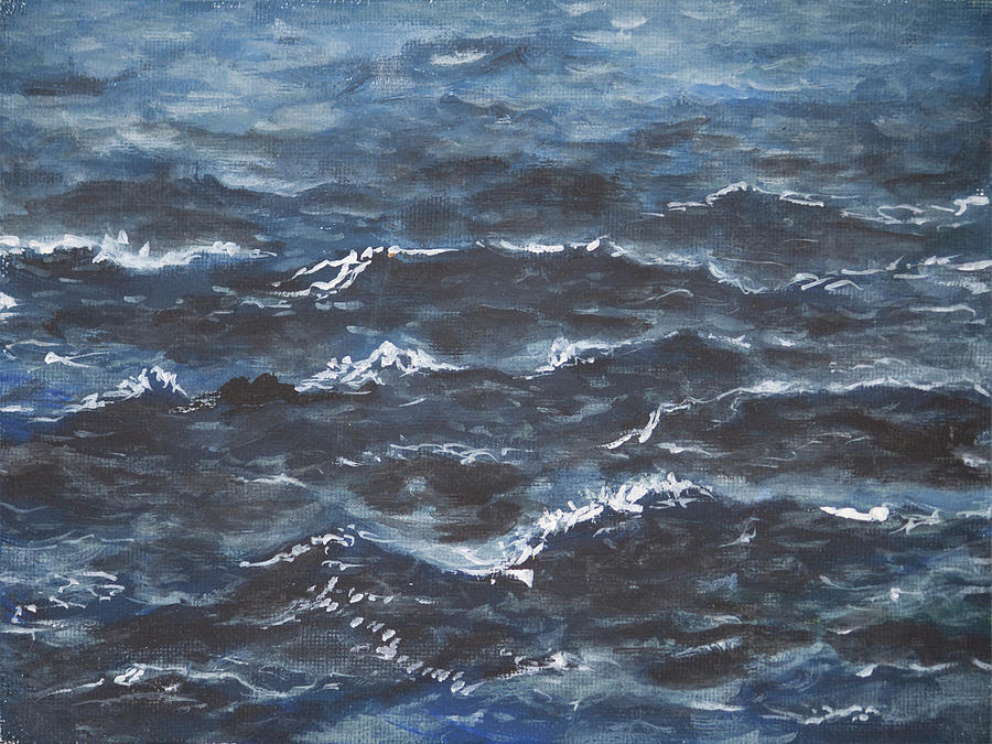 Open Ocean Painting by Paul Illian - Fine Art America