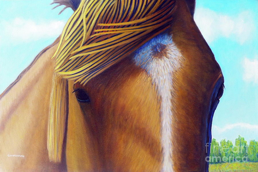 Open Range Painting by Brian  Commerford