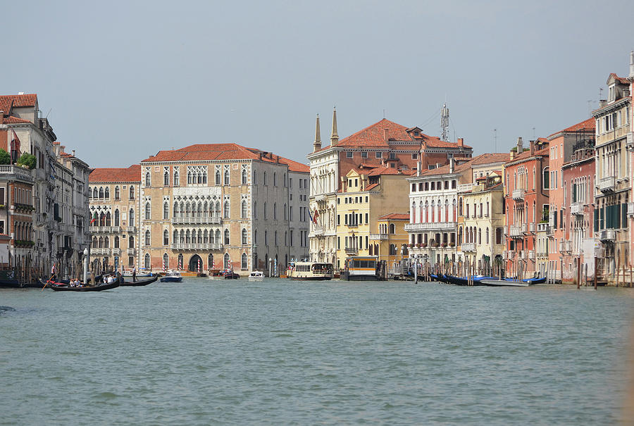 Open Water on the Grand Canal in Venice Italy Photograph by Shawn OBrien