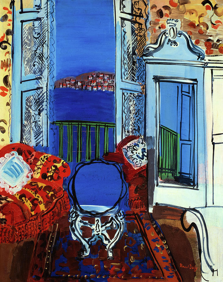 Open Window, Nice Painting by Raoul Dufy - Fine Art America