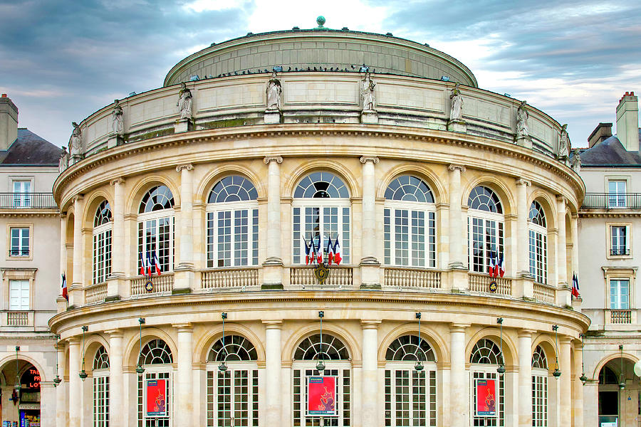 Opera de Rennes Photograph by Fabrizio Troiani