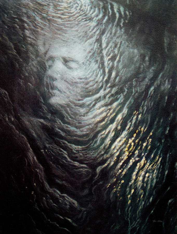 Ophelia Painting by Hans Egil Saele