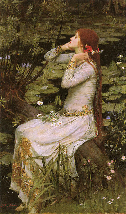 Ophelia Painting by Long Shot
