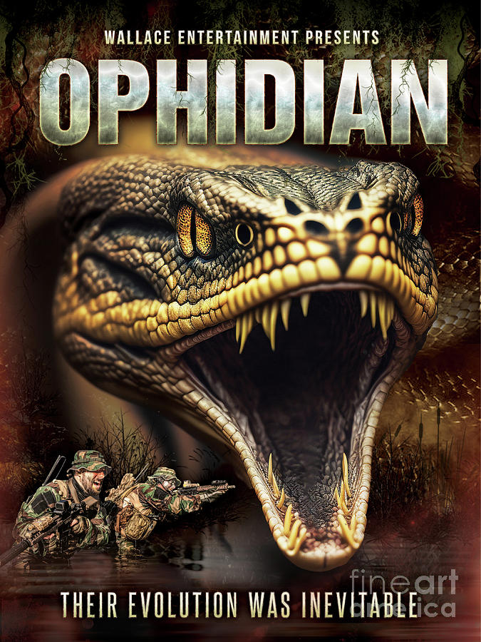Ophidian - A Wallace Entertainment Film Digital Art by Chris Andruskiewicz