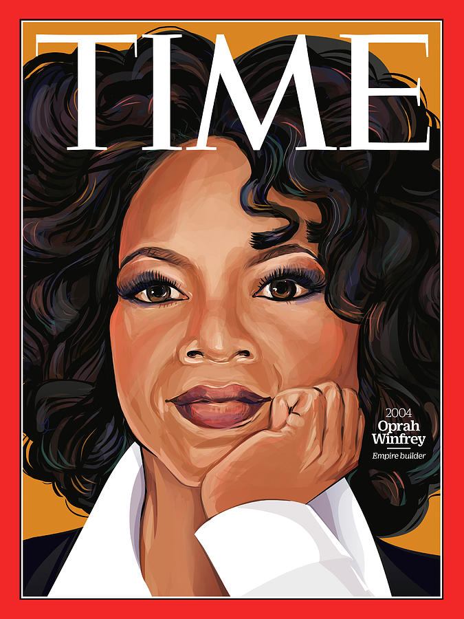 Oprah Winfrey, 2004 Photograph by Illustration by Amanda Lenz for TIME