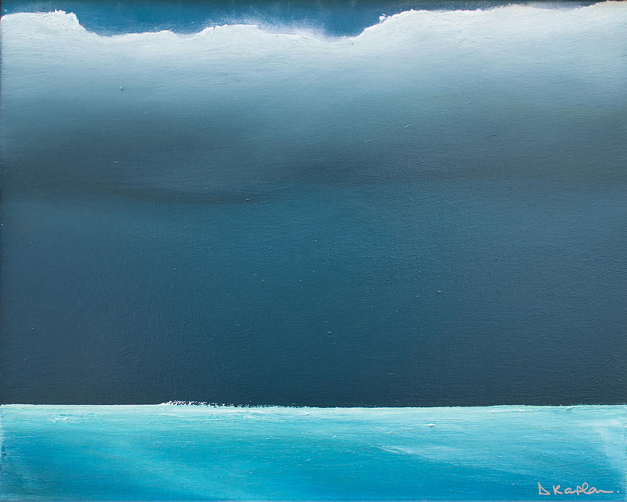 Opt.13.21 Storm Painting by Derek Kaplan