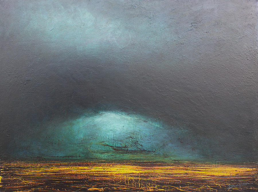 Opt.15.19.B. Storm Painting by Derek Kaplan