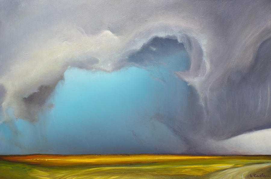 Opt.30.21 Storm Painting by Derek Kaplan