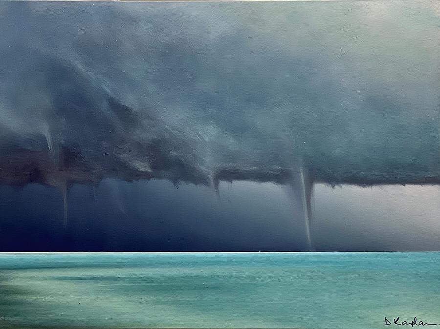 Opt.36.22 Storm Painting by Derek Kaplan
