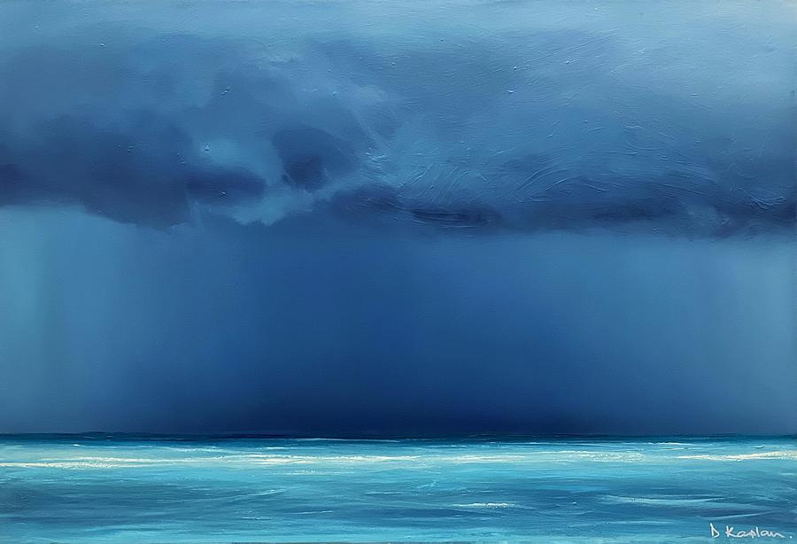Opt.37.22 Storm  Painting by Derek Kaplan