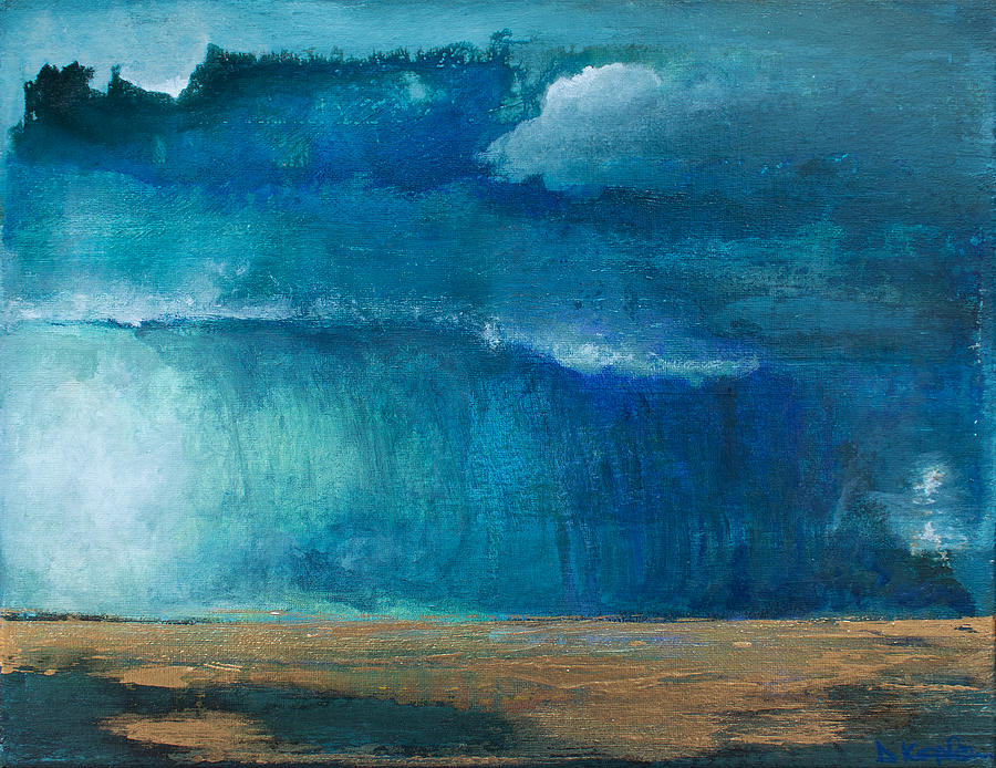 Opt.4.21 Storm Painting by Derek Kaplan