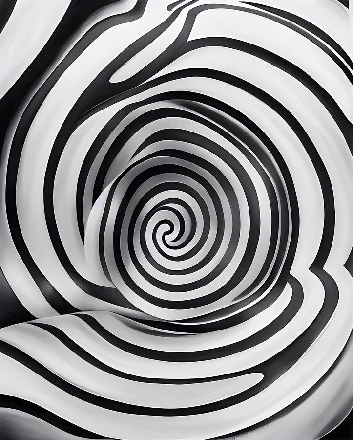 Optical Illusion I Digital Art by Bonnie Bruno