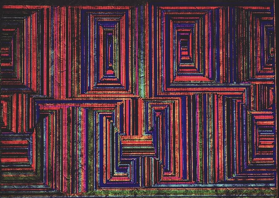 Optical Oddity Mixed Media by Shannon Johnson Optical Oddity Mixed Media by Shannon Johnson