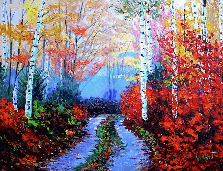 Optimistic Path Painting by Vidyut Singhal