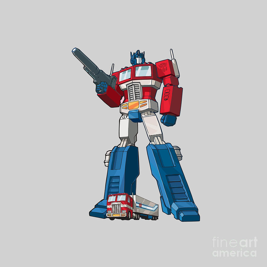 How to Draw Optimus Prime Step by Step for Kids - YouTube