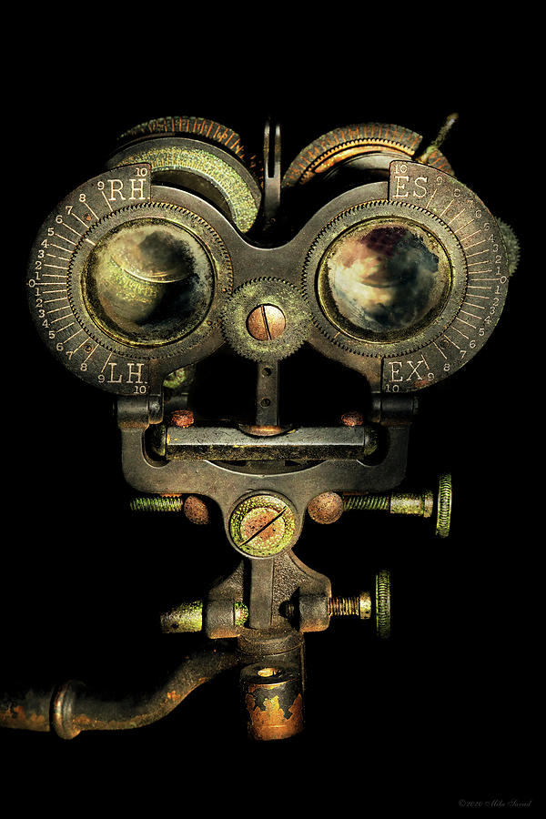 Optometrist - The art of binocularity Photograph by Mike Savad