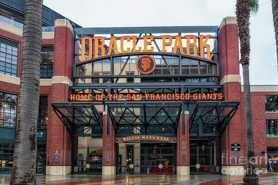 Oracle Park Stadium Photograph by Roxie Crouch