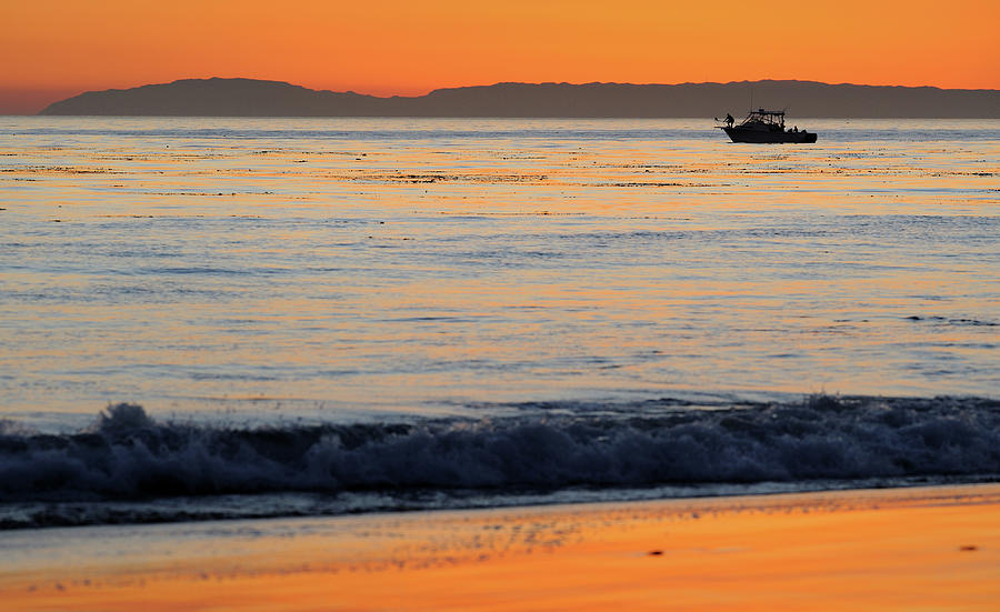 Newport Beach Photograph - Orange Afternoon by Steven Keys