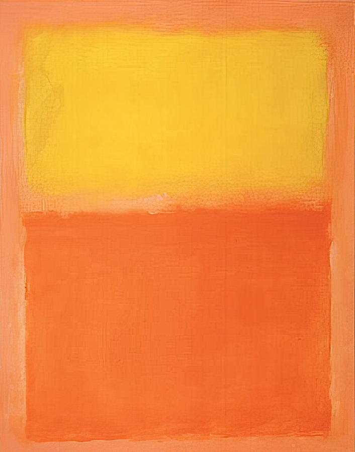 orange and yellow - Mark Rothko Painting by Mark Rothko - Fine Art America