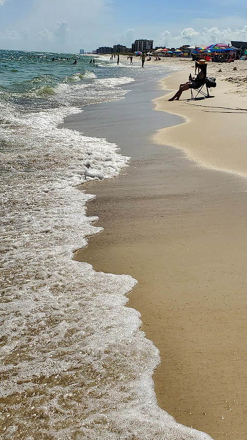 Orange Beach Photograph by Kenny Glover