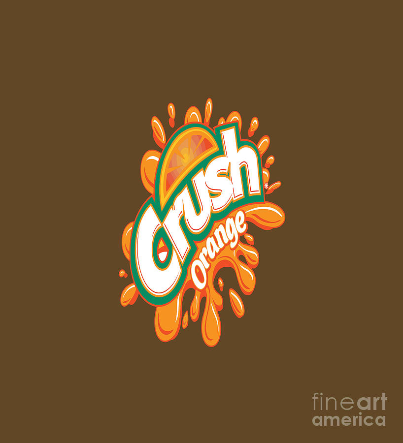 Orange Crush Digital Art by Tita Diana - Pixels