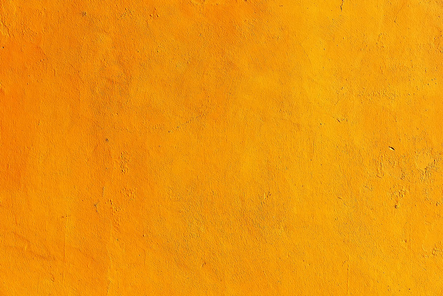 Orange Painted Cement Wall Background Photograph by Nora Carol Photography