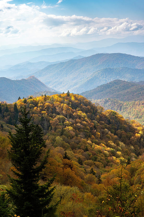 Orange Ridge Mountains Photograph by Dawnfire Photography | Fine Art ...