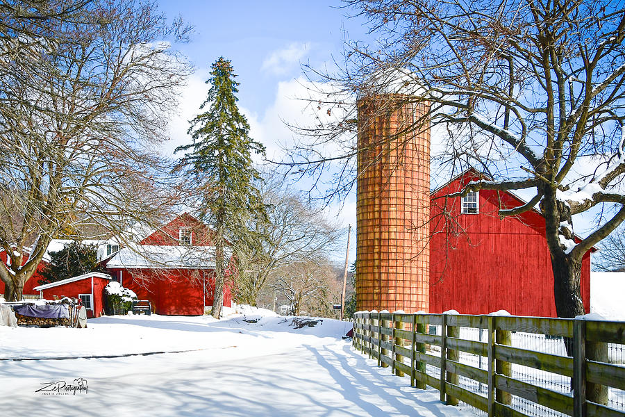 Orange Silo Photograph by Ingrid Zagers - Fine Art America