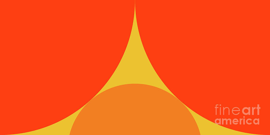 Orange Variation Digital Art by Rudi Prott