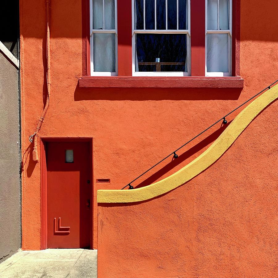 Orange Wall Photograph by Julie Gebhardt