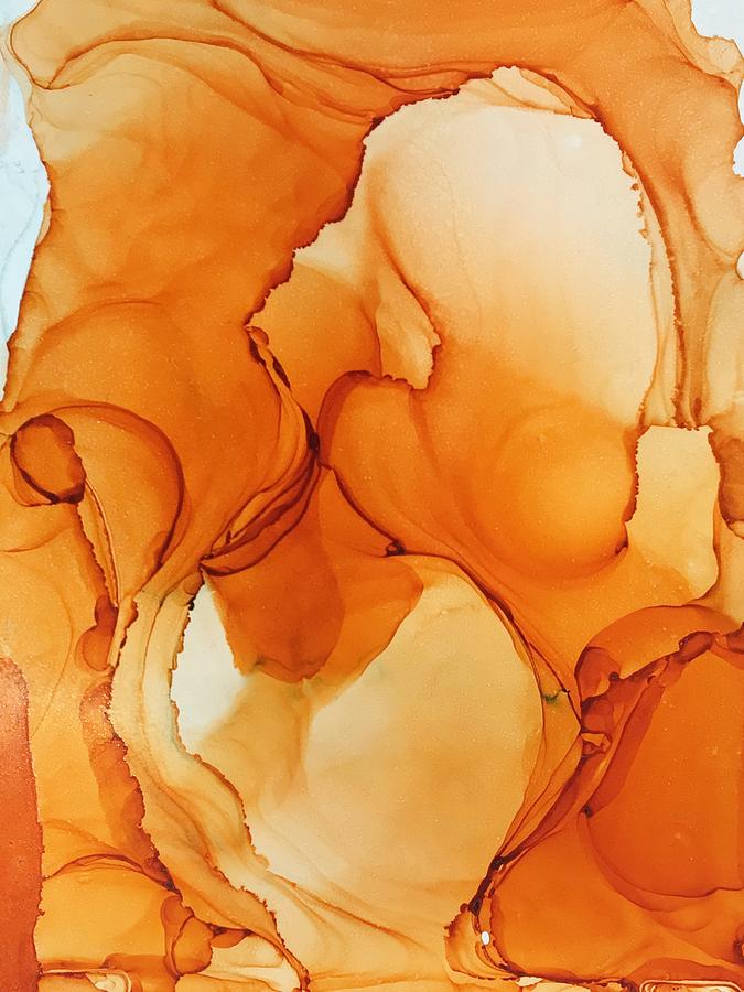 Orange you glad? Painting by Eric Fischer