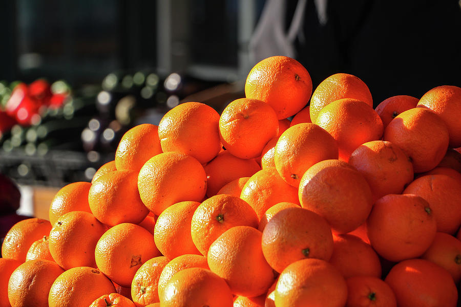 Oranges at City Market Photograph by Gerri Bigler