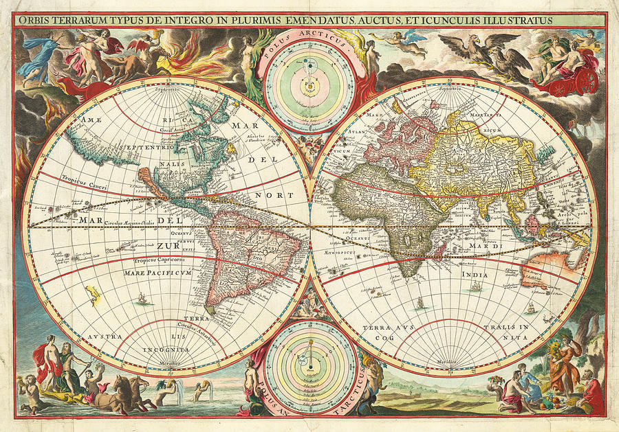 Orbis Terrarum Typus De Integro In Plurimis Emendatus Auctus Et ...