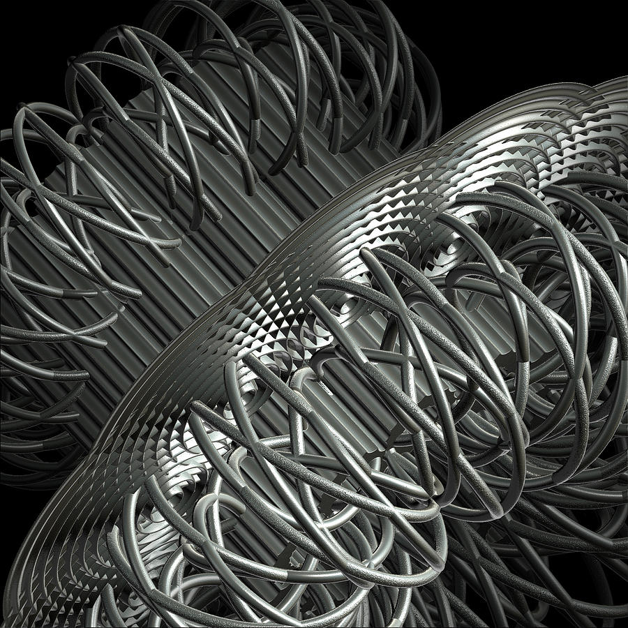 Orbit Digital Art by Michele Caporaso