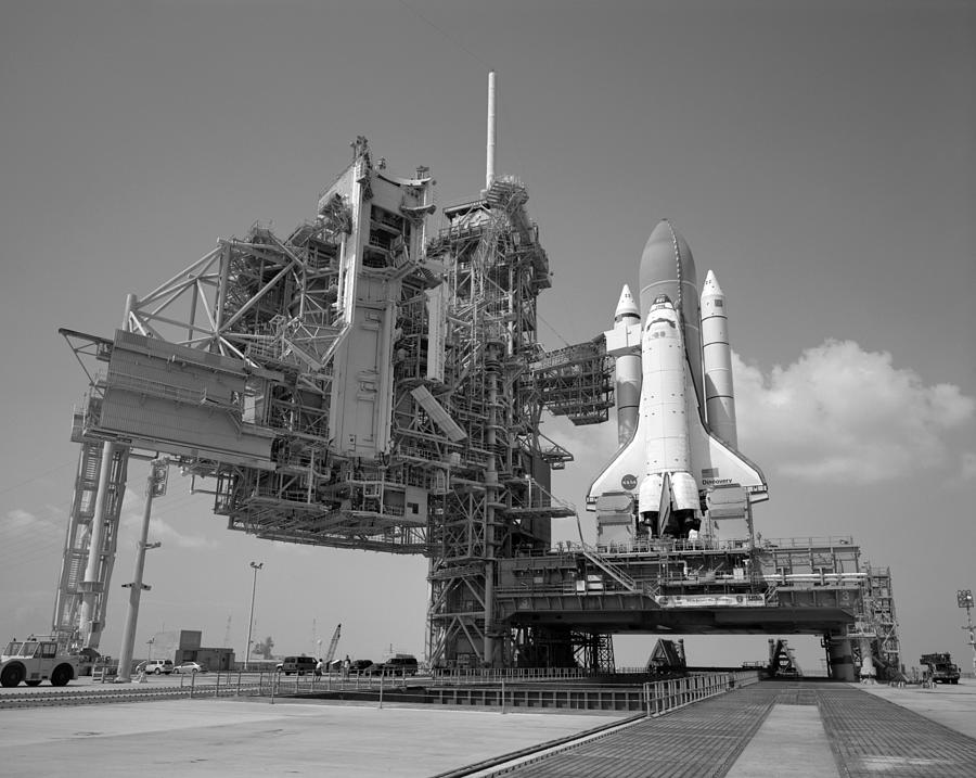 Orbiter Discovery - Lyndon B. Johnson Space Center Launch Platform Photograph by War Is Hell Store