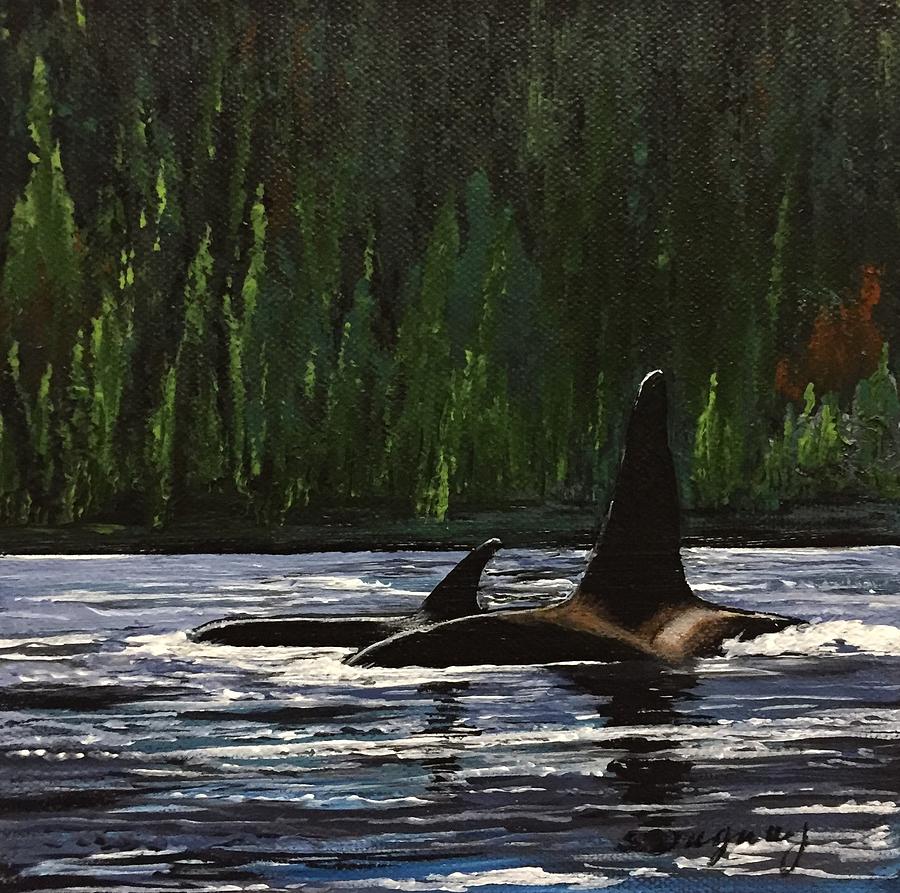 Orca #1 Painting