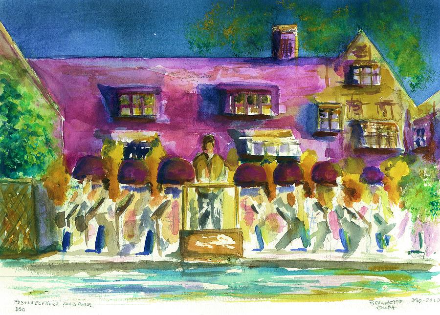 Orchestra Evening Gala at Ford House  Painting by Bernadette Krupa
