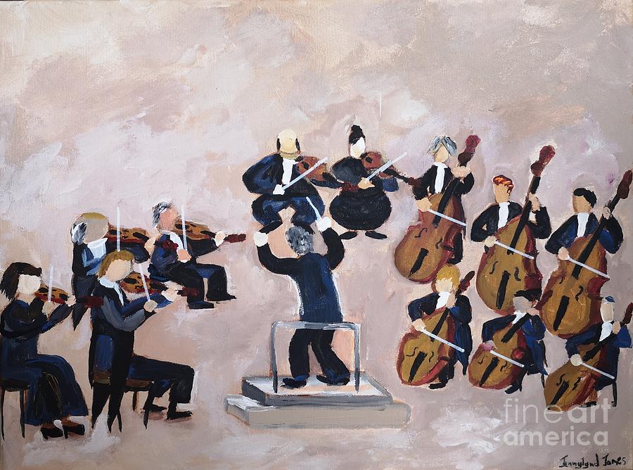Orchestral Ring 2 Painting by Jennylynd James