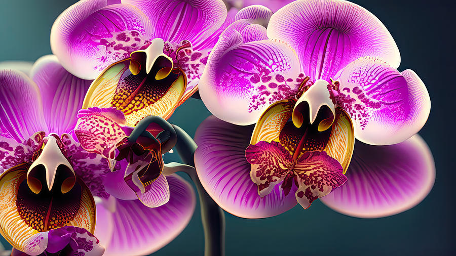 Orchid Minajatwa Photograph by Bill and Linda Tiepelman