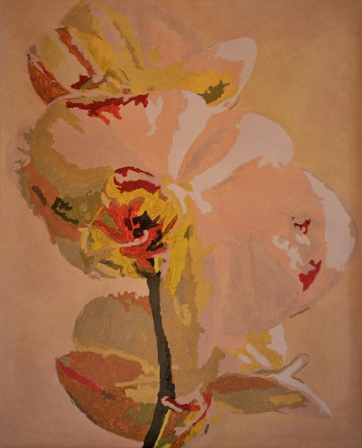 - Orchid Painting by THERESA Nye