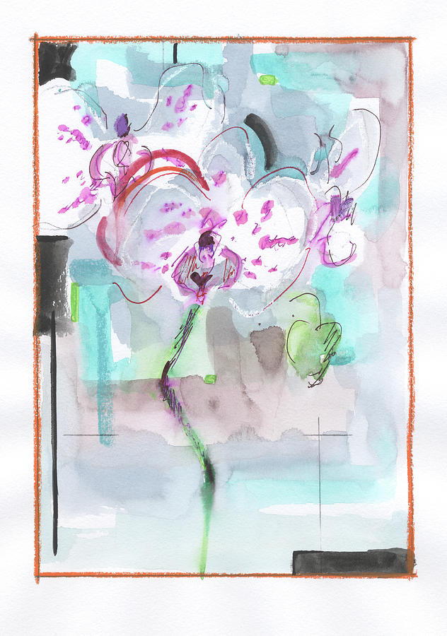 Orchids 241802 Painting by Chris N Rohrbach