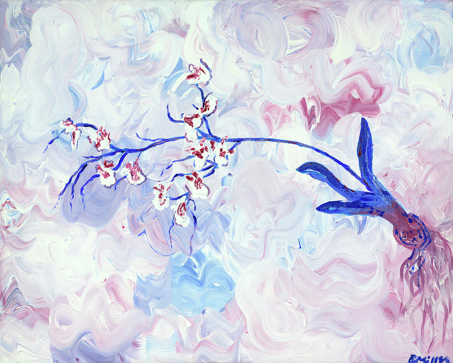 Orchids Painting by Britt Miller