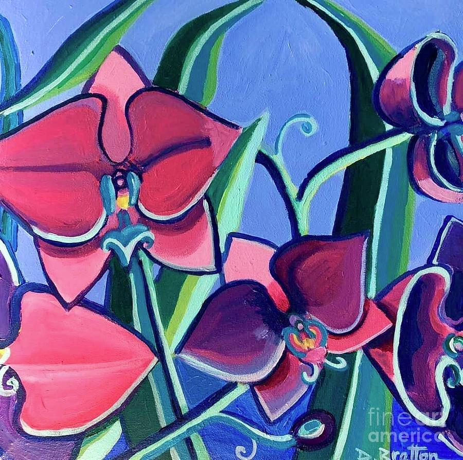 Orchids Painting by Debra Bretton Robinson