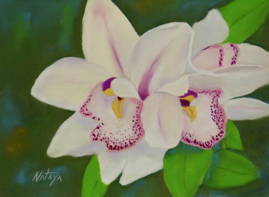Orchids Elegant Pastel by Nataya Crow