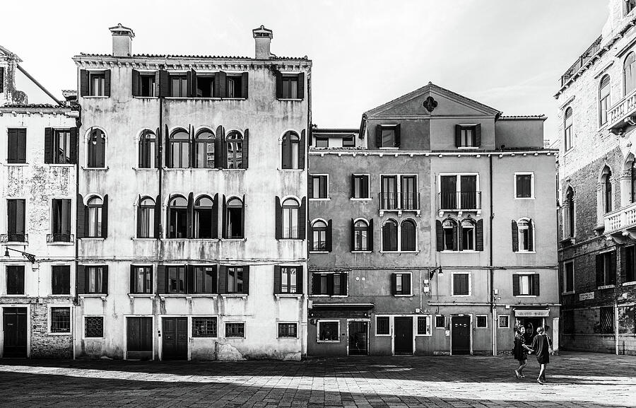 Ordinary Windows In Venice Photograph by Elvira Peretsman