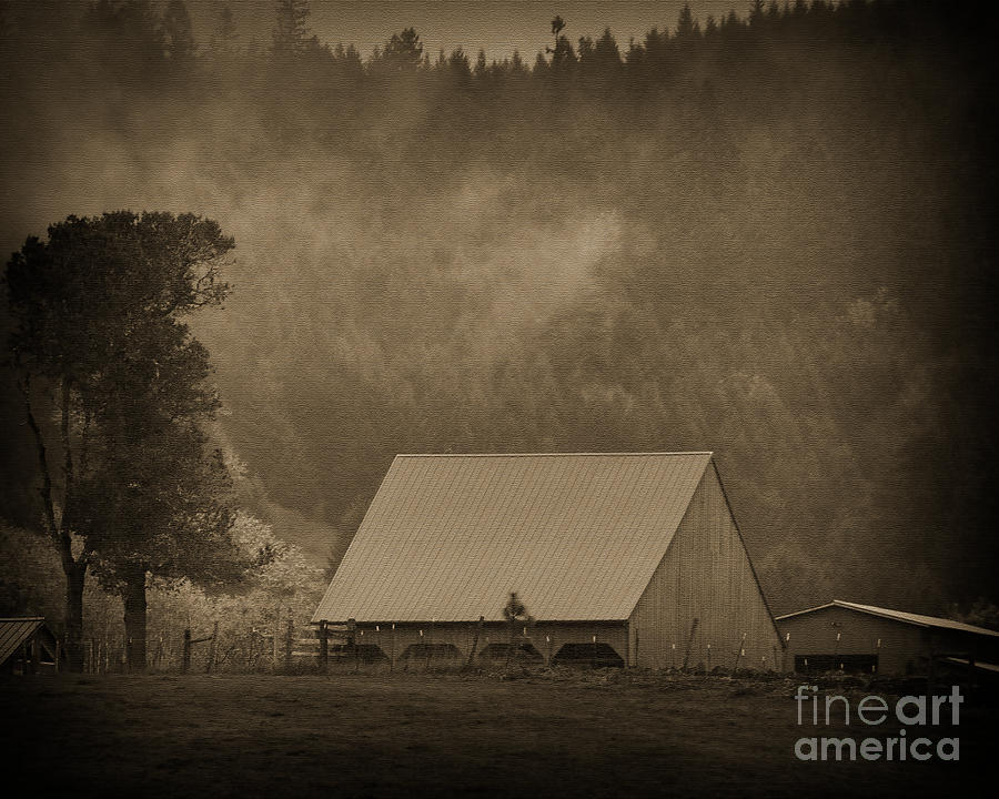 Oregon Barn Photograph by Kirt Tisdale