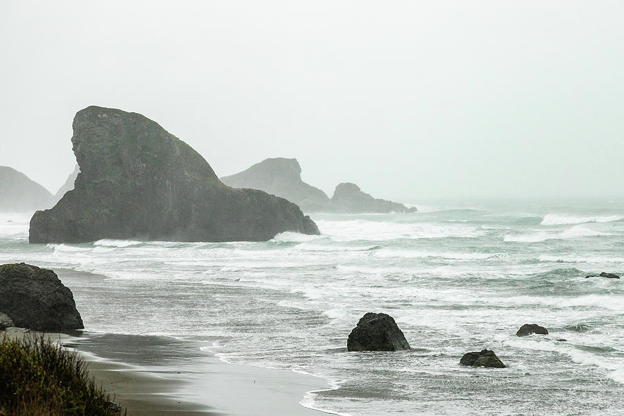 Oregon Coast-2 Photograph by Claude Dalley