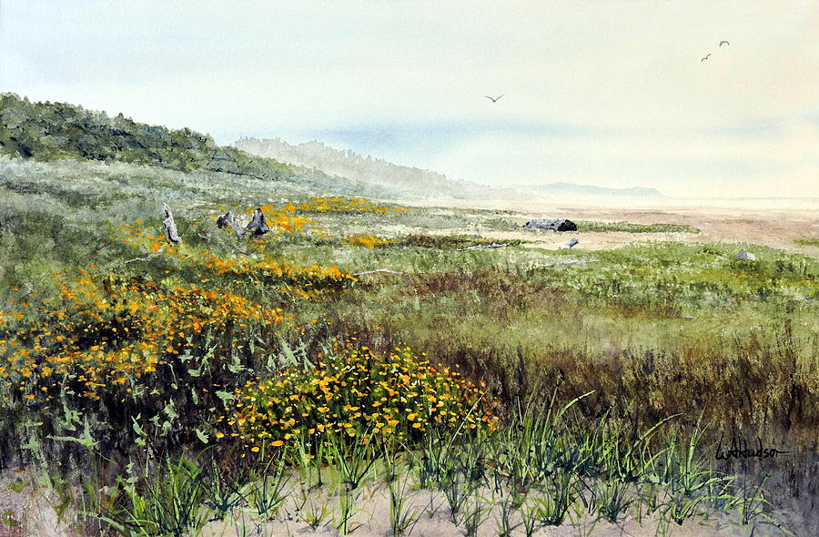 Oregon Coast Painting by Bill Hudson