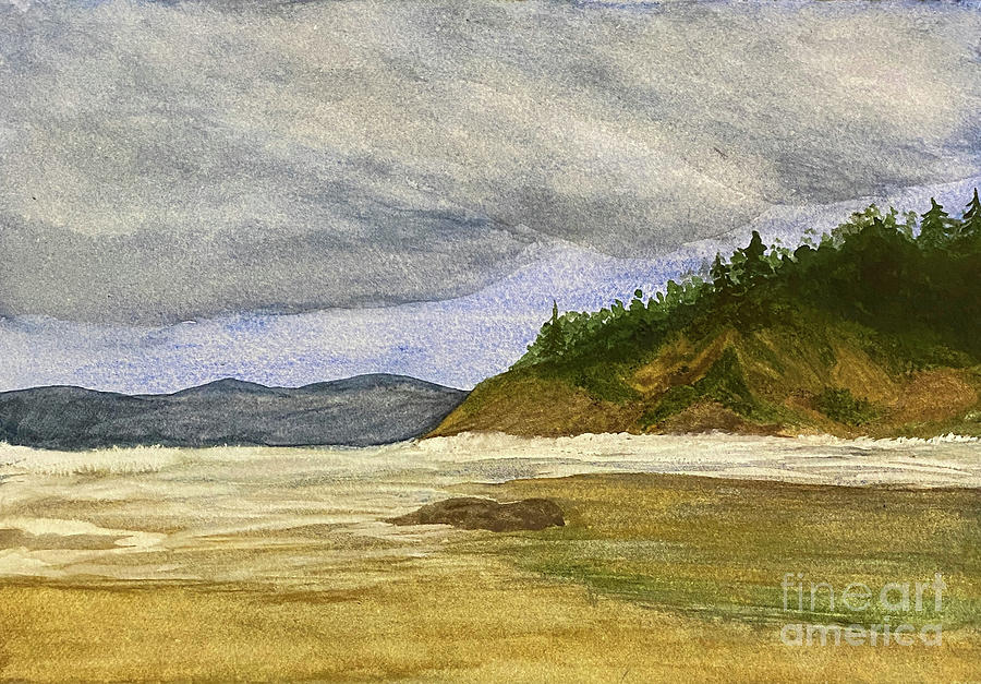 Oregon Coast Painting by Lisa Neuman