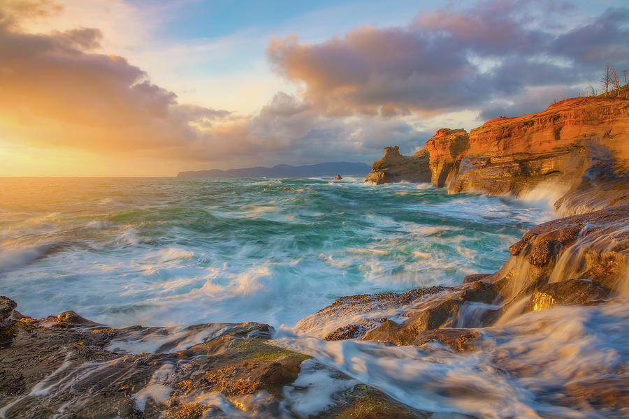 Sunset Photograph - Oregon Coast Wonder by Darren White